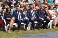 uczestnicy Dożynek Powiatowo - Gminnych
