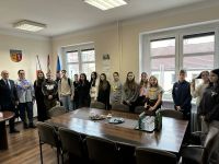 Wizyta uczniów klasy 7 ze Szkoły Podstawowej im. Polskich Olimpijczyków w Dobrej