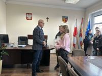Wizyta uczniów klasy 7 ze Szkoły Podstawowej im. Polskich Olimpijczyków w Dobrej