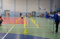Halowe Mistrzostwa Powiatu w Lekkiej Atletyce klas I-III Szkół Podstawowych z powiatu łobeskiego.