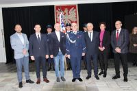 Uroczyste pożegnanie ze sztandarem Komendanta Powiatowego Policji w Łobzie 13.01.2025