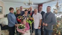 Setne urodziny mieszkanki Łobza - P. Jadwigi Borkowskiej. 14.01.2025