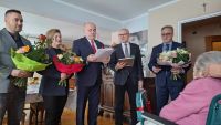 Setne urodziny mieszkanki Łobza - P. Jadwigi Borkowskiej. 14.01.2025