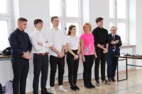 Otwarcie wirtualnej strzelnicy w Zespole Szkół im. T. Kościuszki w Łobzie 31.01.2025