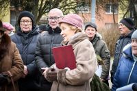 85. rocznica pierwszej masowej deportacji Polaków na Sybir i do Kazachstanu przy tablicy Pro Memoria w Łobzie 10.02.2025