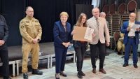 Młodzież zapobiega pożarom - gminny i powiatowy konkurs wiedzy pożarniczej 26.03.2025