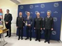 Edward Arys Starosta Łobeski podczas Wyższych Kursów Ochrony Ludności w Warszawie