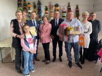 Laureaci  XV Gminnego Konkursu na Najładniejszą Palmę Wielkanocną w Przytoni 12.04.2025