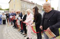 Symboliczne otwarcie dwóch inwestycji drogowych w Resku 26.05.2025
