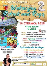 Druga edycja Wakacyjnego Pikniku nad Regą już 28 czerwca 2025
