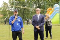 Edward Arys Starosta Łobeski z Zdzisłąwem Urbańskim