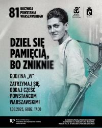 81.rocznica wybuchu Powstania Warszawskiego