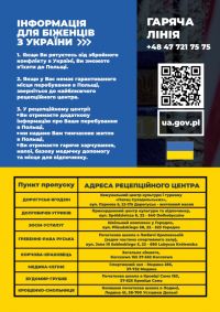 TYMCZASOWE ZALECENIA w sprawie obsługi zgłoszeń kierowanych do numeru alarmowego 112 dotyczących uchodźców z Ukrainy