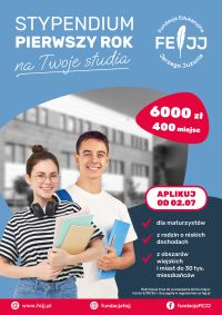 Stypendium - Pierwszy Rok - na Twoje studia - sprawdź jak je zdobyć.