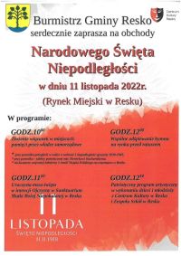 314187055_465740985646437_8375509669306156564_nObchody Narodowego Święta Niepodległości w Resku