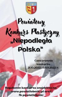 316061664_471402191746983_7723021001011180618_nplakat konkurs plastyczny "Niepodległa Polska"