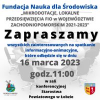 334375795_145500618405149_440343793667419480_nFundacja Nauka dla Środowiska ogłasza nabór wniosków w konkursie:...