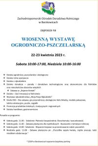 341073991_3071646743139584_3582957757216402362_nPlakat Wiosenna Wystawa Ogrodniczo-Pszczelarską w Barzkowicach