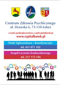 1 (003)Plakat Centrum Zdrowia Psychicznego w Łobzie