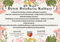 350363871_627877902717545_1528165335417559264_nżyczenia z okazji  okazji Dnia Działacza Kultury