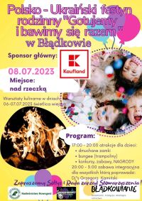 357468339_619380756949125_2068134739298330362_nPlakat  Festyn rodzinny pn: "Gotujemy i bawimy się razem w Blądkowie".