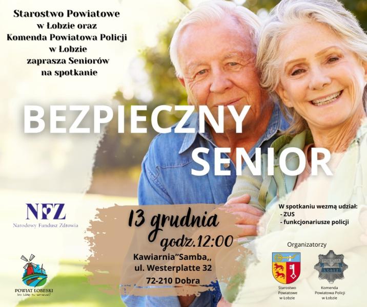 Bezpieczny Senior -spotkanie w Dobrej