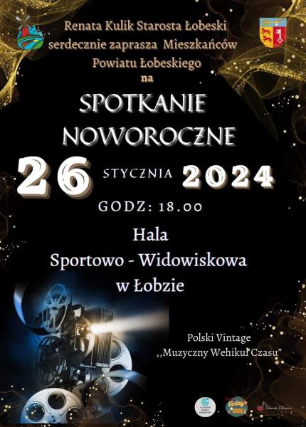 Zapraszamy na Spotkanie Noworoczne Starosty Łobeskiego !!