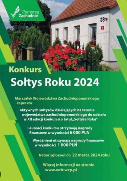 XII edycja konkursu "Sołtys roku"