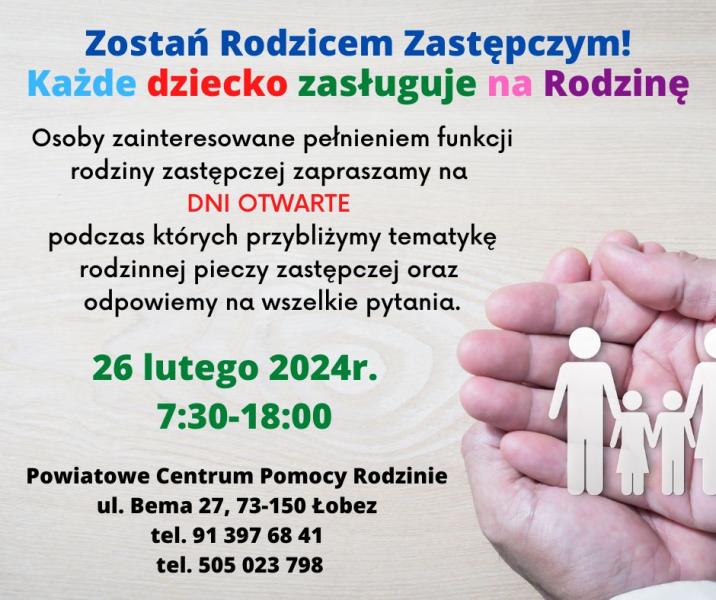 Zostań Rodzicem Zastępczym !