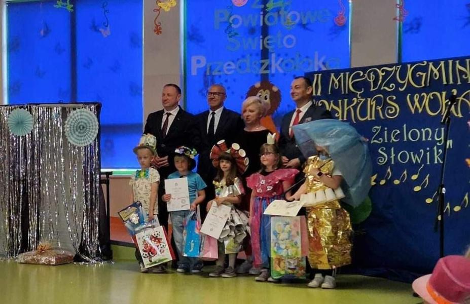 XXII Powiatowy Dzień Przedszkolaka w Przedszkolu Publiczny im. Króla Lwa w Węgorzynie.