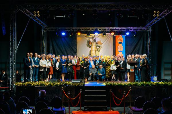 XV Gala z okazji wręczeń Nagród Specjalnych Starosty Łobeskiego Smoki Powiatu 24.01.2025