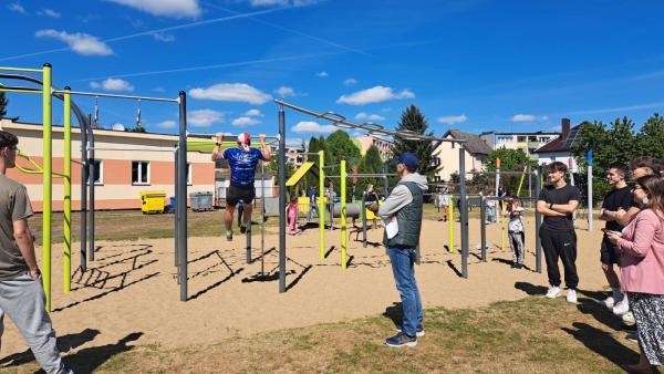 I Miejskie Zawody Street Workout'u Łobez 11.05.2025