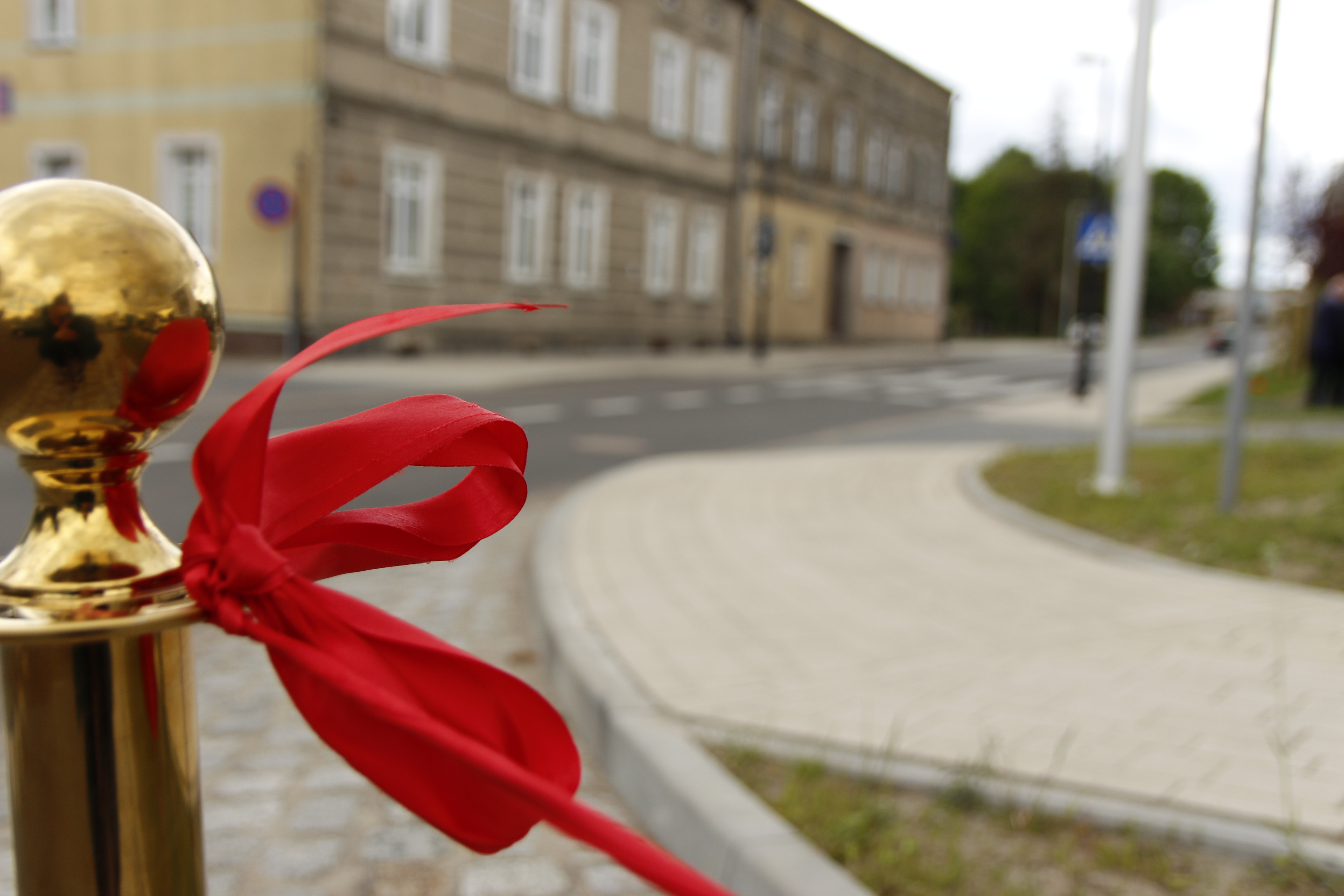 Symboliczne otwarcie dwóch inwestycji drogowych w Resku 26.05.2025