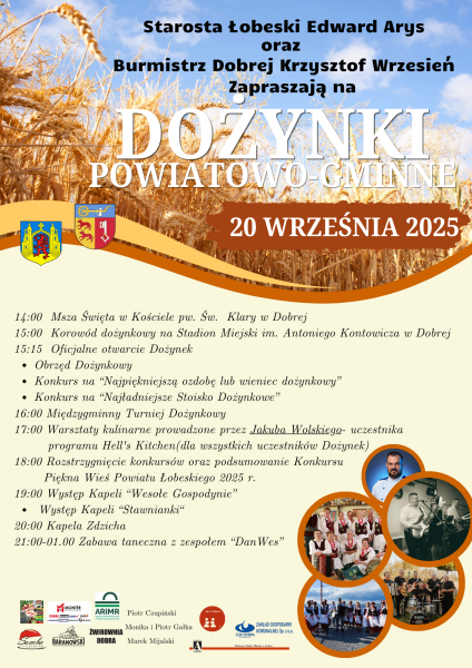 Dożynki Powiatowo - Gminne w Dobrej 20.09.2025