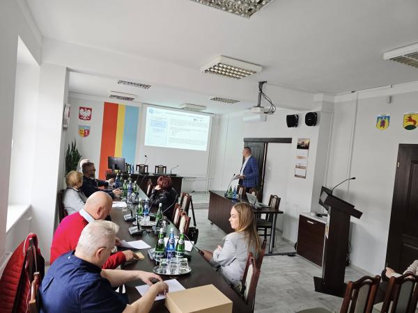 Spotkanie z przedstawicielami Państwowego Gospodarstwa Wodnego Wody Polskie, Zarząd Zlewni w Gryficach 04.11.2025