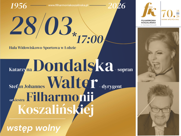 Koncert Orkiestry Filharmonii Koszalińskiej 28.03.2026