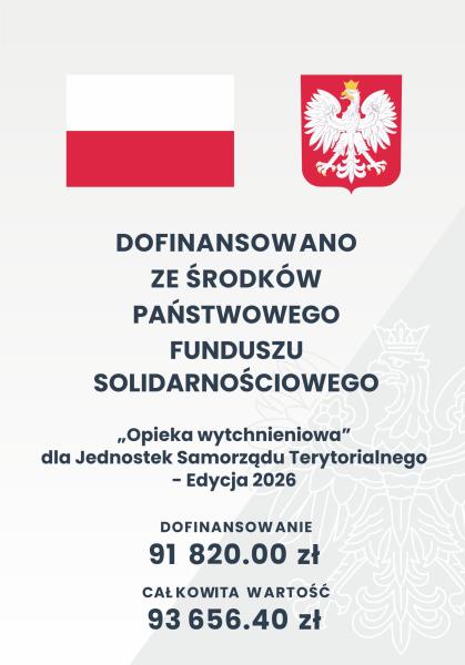 "Opieka wytchnieniowa" dla jednostek Samorządu Terytorialnego - edycja 2026