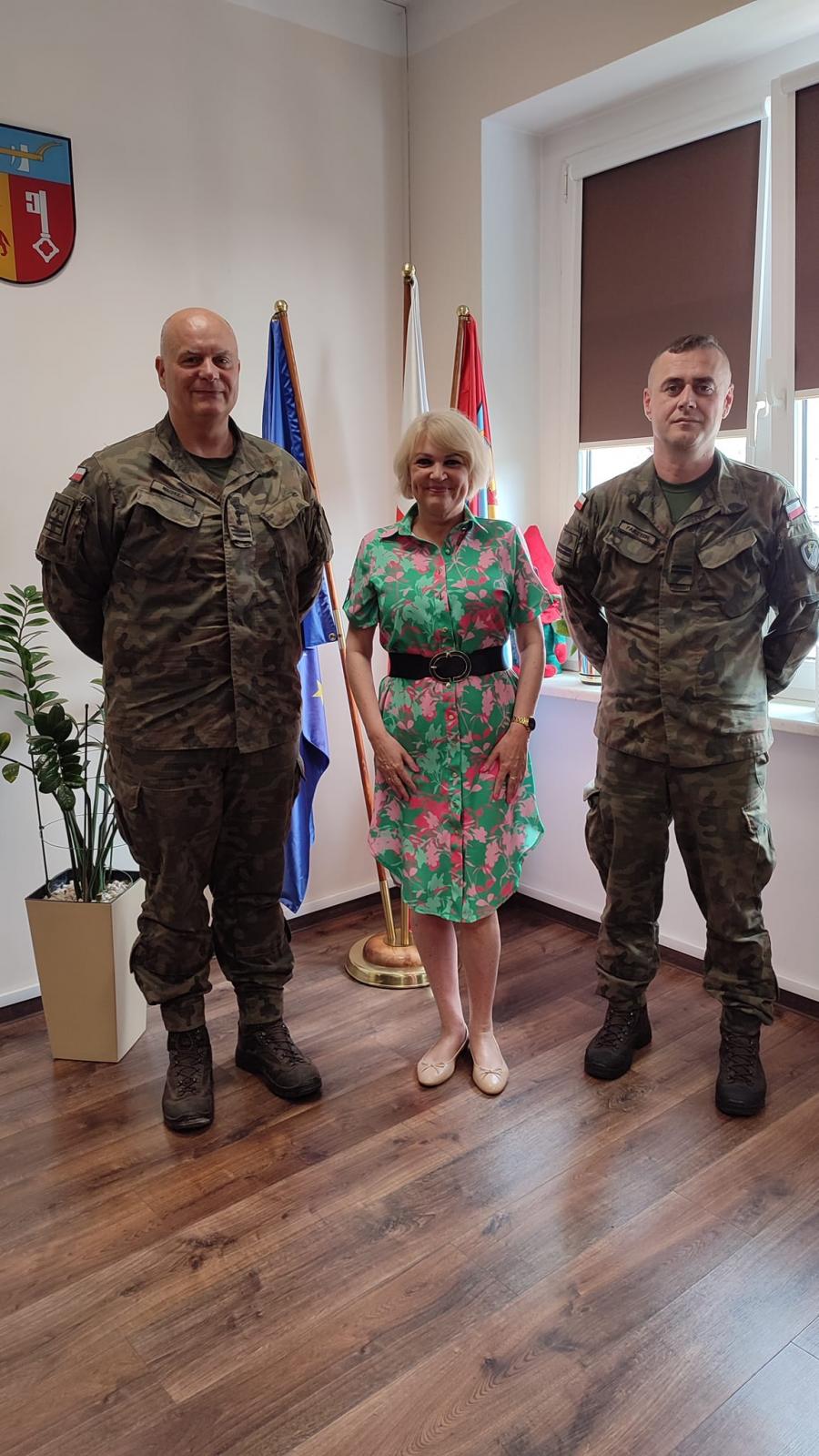 Wiziyta 2 Brygady Zmechanizowanej Legionów im. Marszałka Józefa Piłsudskiego.