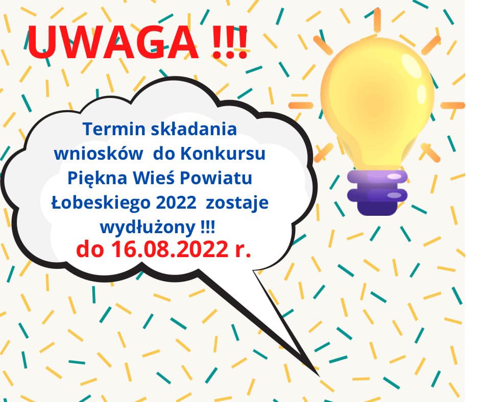 Termin składania wniosków zostaje wydłużony
