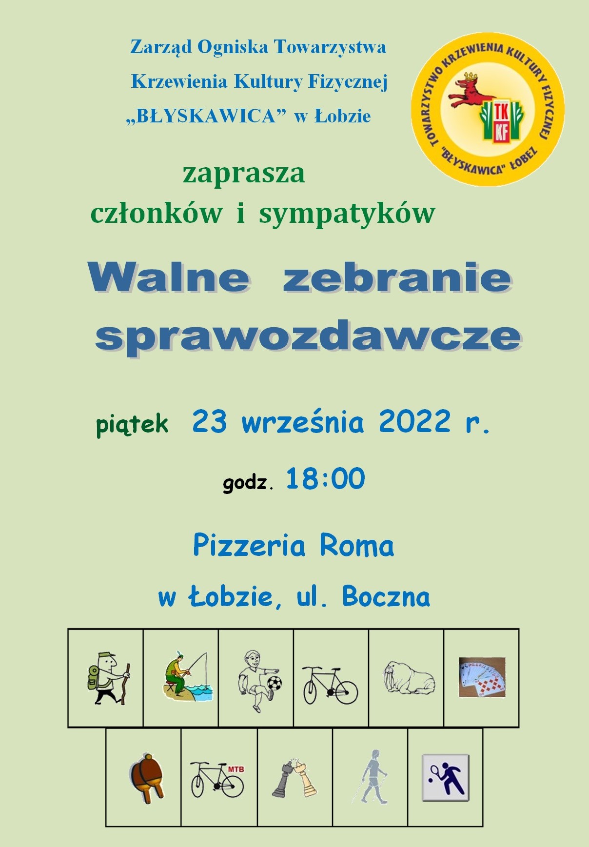 Walne zebranie sprawozdawcze