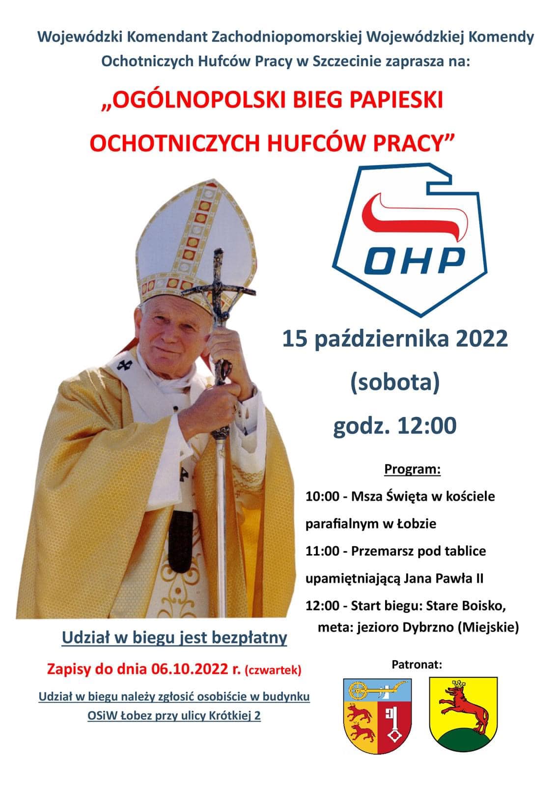 Ogólnopolski Bieg Papieski Ochotniczych Hufców Pracy