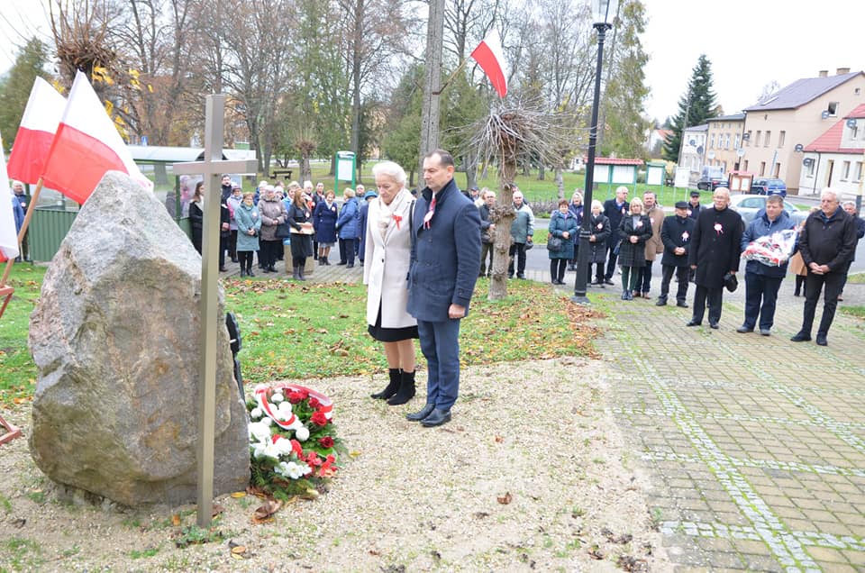 Obchody 104. rocznicy odzyskania przez Polskę Niepodległości w Węgorzynie
