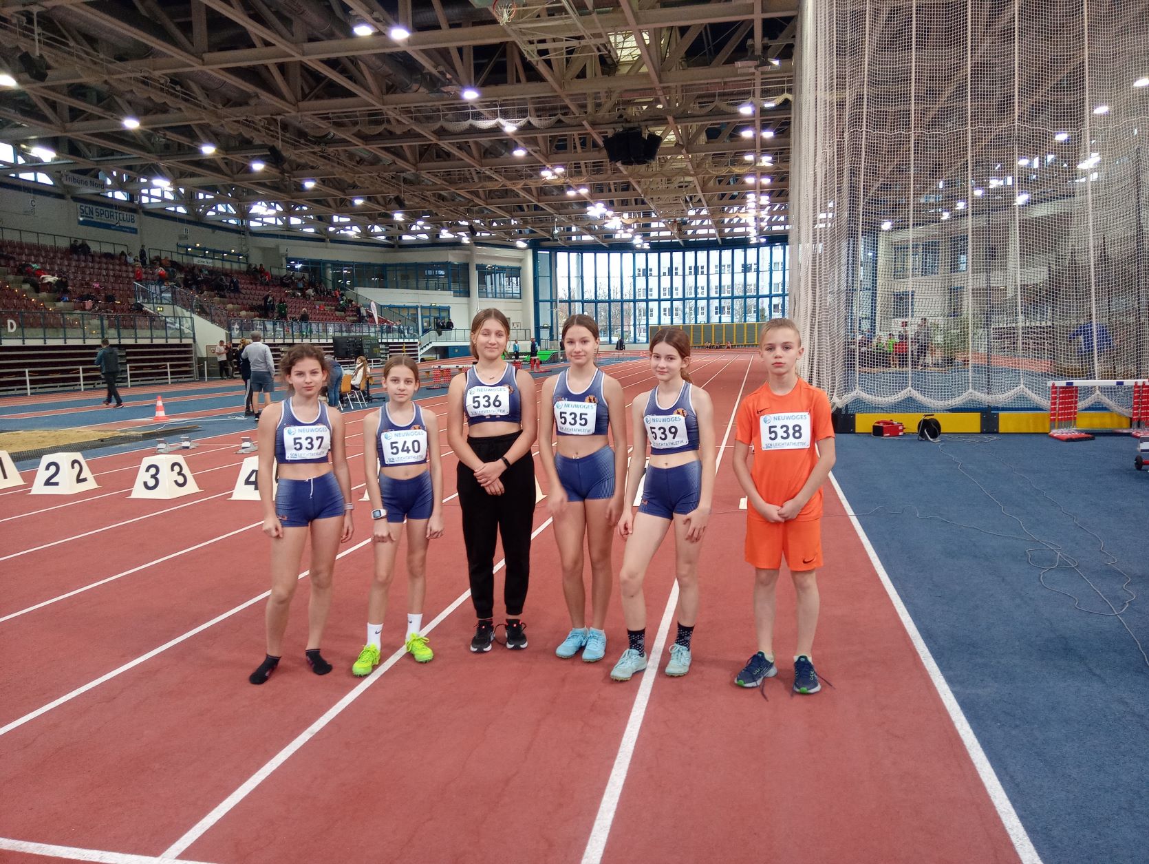 4-ka zawodników klubu Arbod Dobra na podium w Międzynarodowym Mityngu lekkoatletycznym w Neubrandenburgu