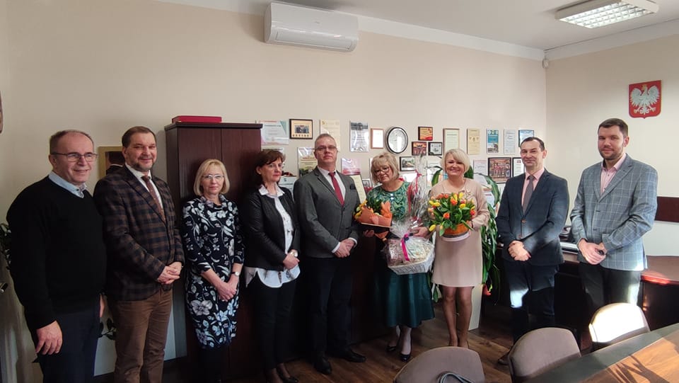 Przejście na emeryturę Dyrektora Poradni Psychologiczno - Pedagogicznej w Łobzie.