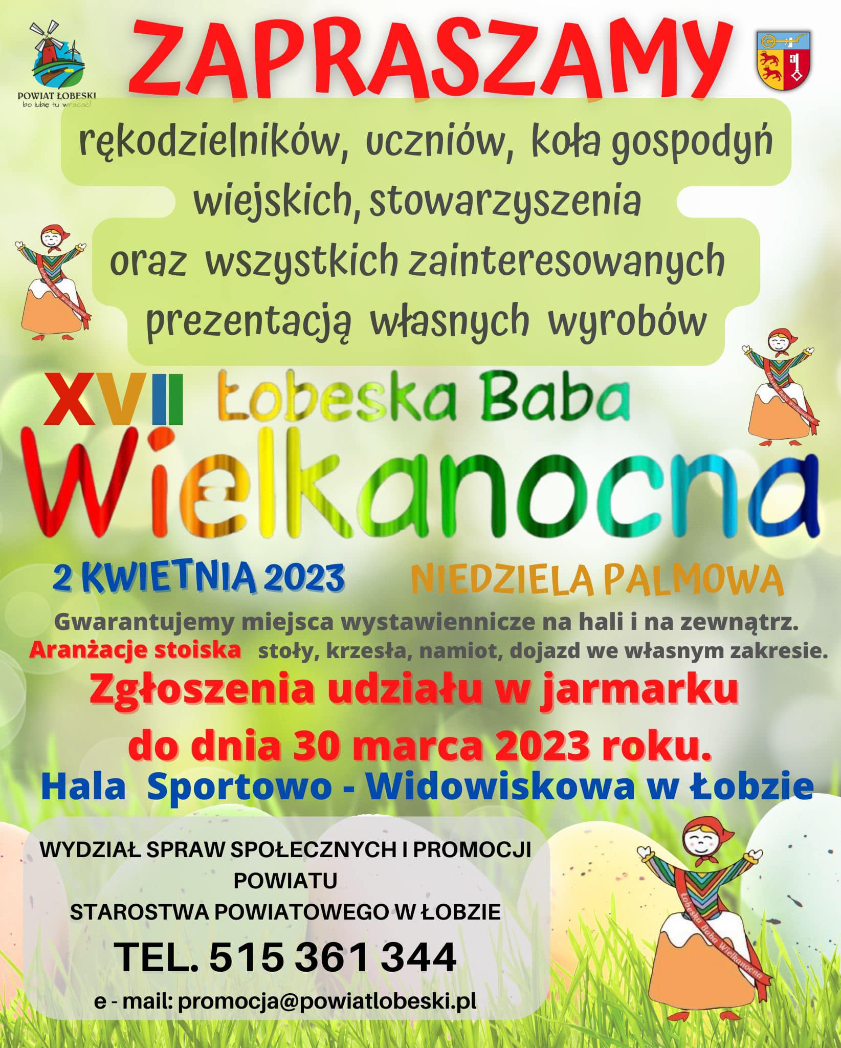 Przypominajka XVII ŁOBESKA BABA WIELKANOCNA!