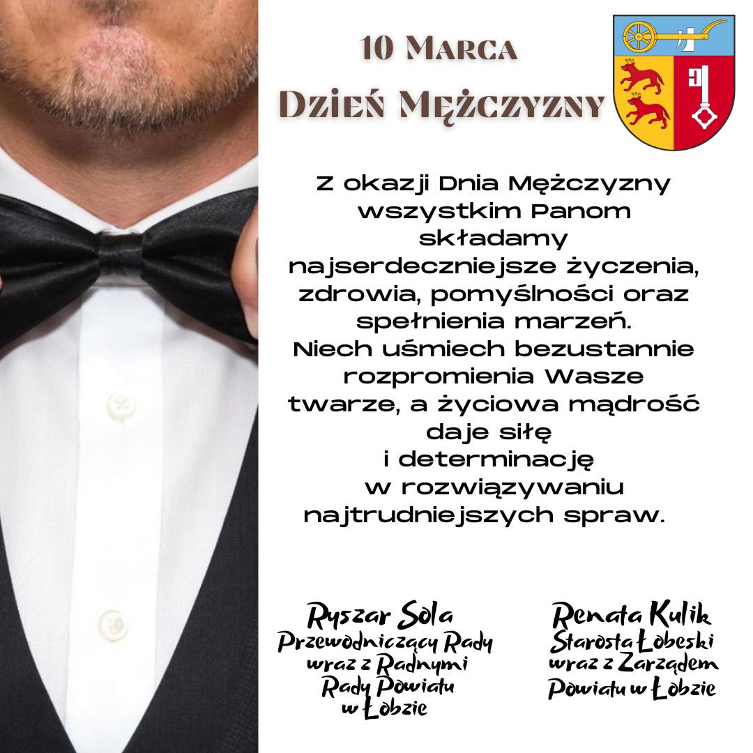 Życzenia z okazji Dnia Mężczyzny