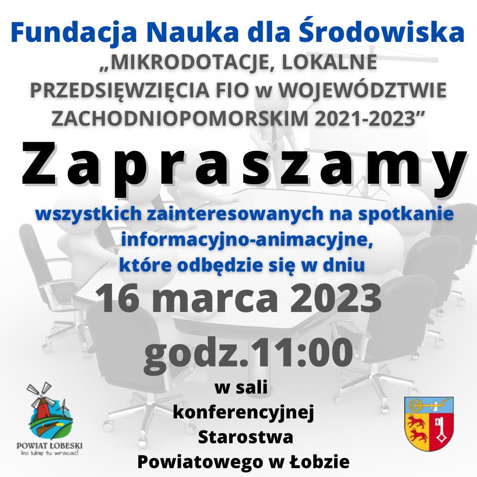 MIKRODOTACJE, LOKALNE PRZEDSIĘWZIĘCIA FIO w WOJEWÓDZTWIE ZACHODNIOPOMORSKIM 2021-2023