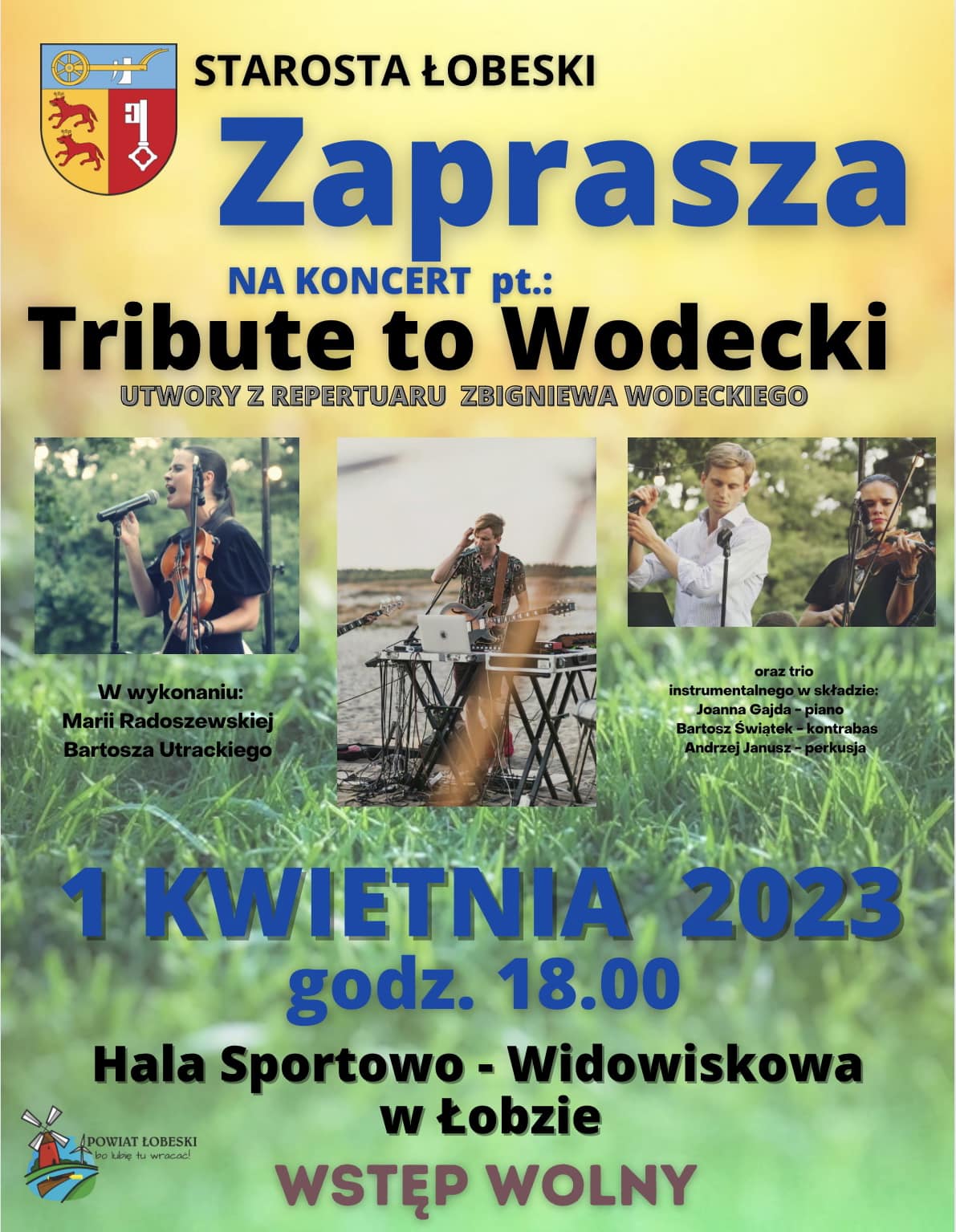 Koncert pt.: „Tribute to Wodecki ” - utwory z repertuaru Zbigniewa Wodeckiego 