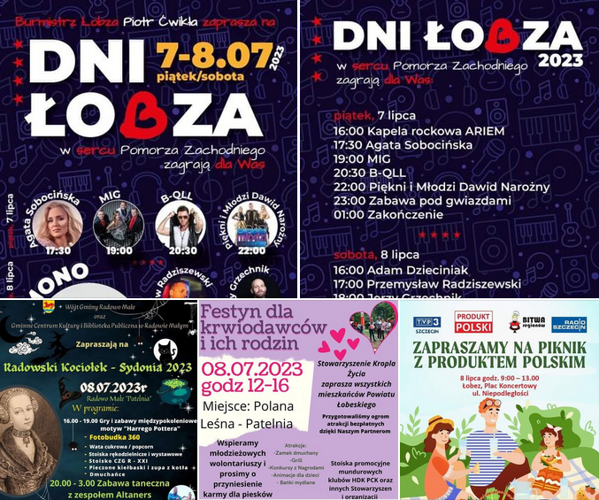 Najbliższe wydarzenia w Powiecie Łobeskim