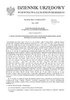 rozp. nr 28 Wojewody Zach. z dnia 02.09.2025, 3 ogniska ASF.pdf